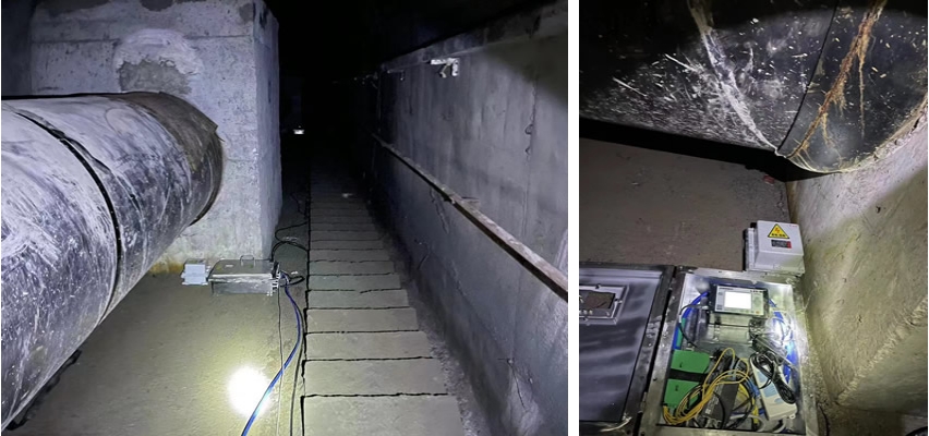渝西水资源机械施工对中贵燃气管道的影响