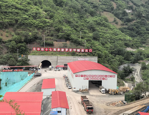 麻彝高速罗家坪隧道